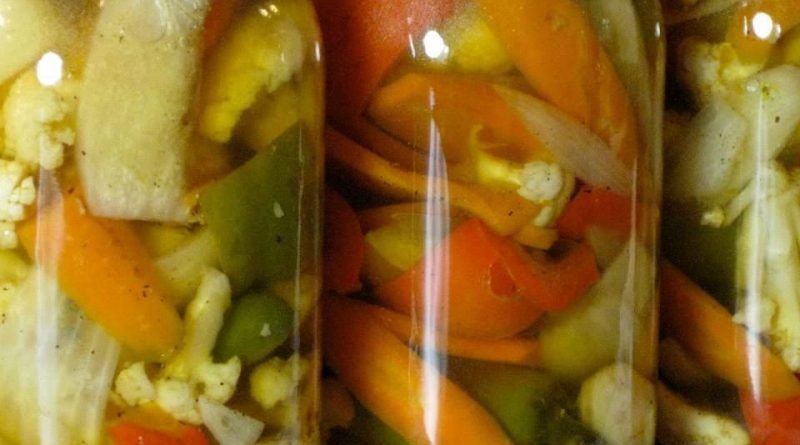 escabeche de vegetales