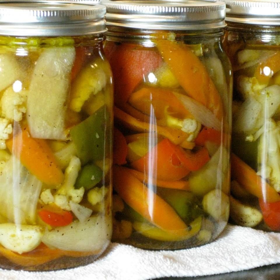 escabeche de vegetales